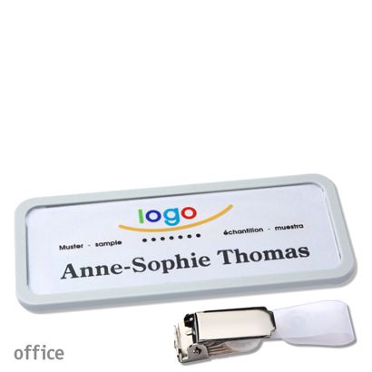 Naambadges office quick-print Ophangclip Ophangclip | null | 75 x 27 mm