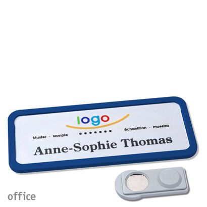 Naambadges office quick-print magneet smag® magneet | null | 75 x 27 mm
