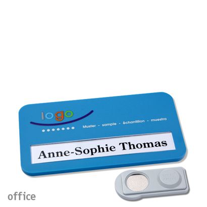 Naambadges office color-print magneet smag® magneet | null