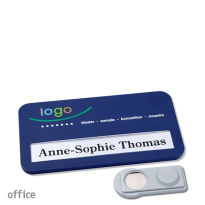 Naambadges office color-print magneet smag® magneet | null