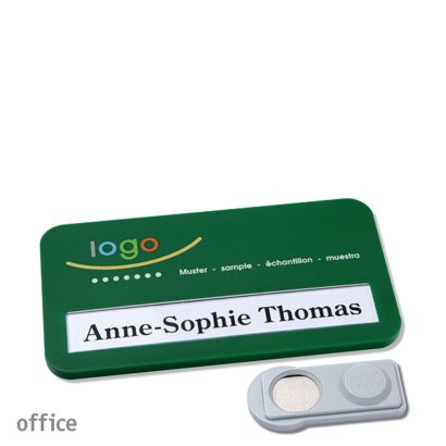 Naambadges office color-print magneet smag® magneet | null