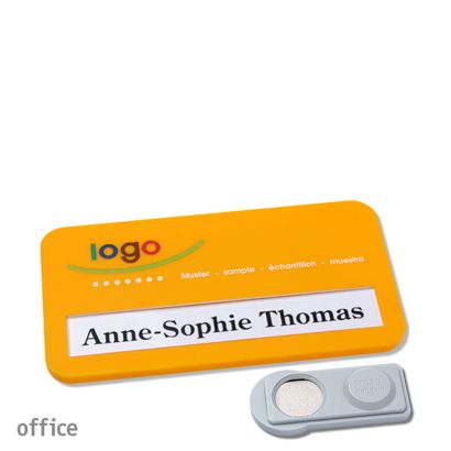 Naambadges office color-print magneet smag® magneet | null