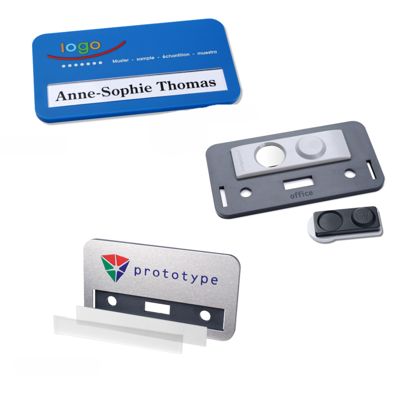 Naambadges office color-print magneet smag® magneet, extra sterk | null