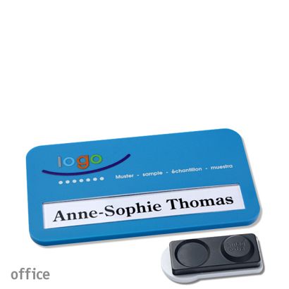 Naambadges office color-print magneet smag® magneet, extra sterk | null