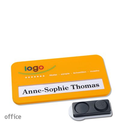 Naambadges office color-print magneet smag® magneet, extra sterk | null