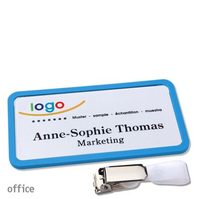 Naambadges office quick-print Ophangclip Ophangclip | null | 75 x 37 mm
