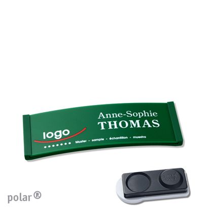 Naambadges polar® color-complete magneet smag® magneet, extra sterk | null | 64 x 22 mm