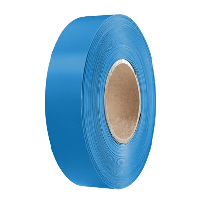 Inlegstroken voor prijs-/scanrails blauw  | PVC 