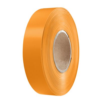 Inlegstroken voor prijs-/scanrails oranje  | PVC 