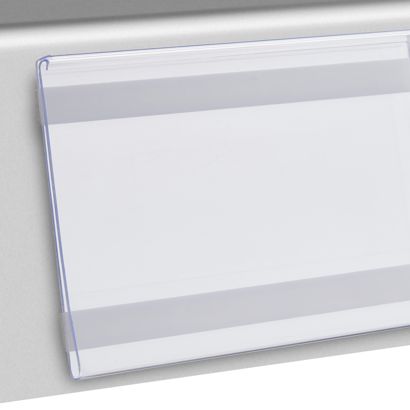 Scanrail DBR, zelfklevend, met C-klem 105 mm | 100 mm | zelfklevend (foam tape) 