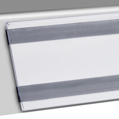 Prijsrail DBR magnetisch, met C-klem 105 mm | 100 mm