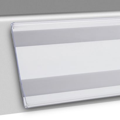 Scanrail DBR, zelfklevend, met C-klem 80 mm | 100 mm | zelfklevend (foam tape) 
