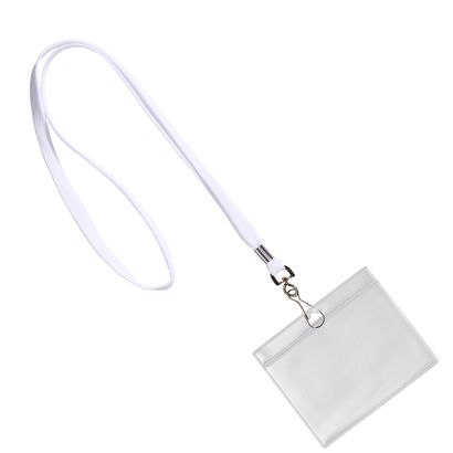 Badges met draagband liggend formaat | null | A7
