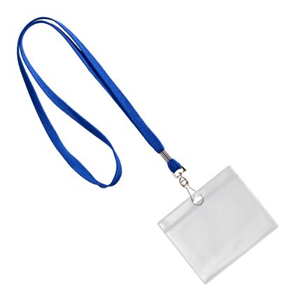 Badges met draagband liggend formaat | null | A7