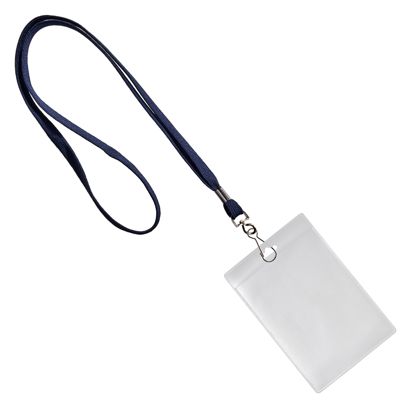 Badges met draagband staand formaat | null | A7