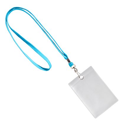 Badges met draagband staand formaat | null | A7