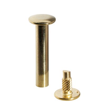 Busschroeven met inslagkop, vermessingd 20 mm