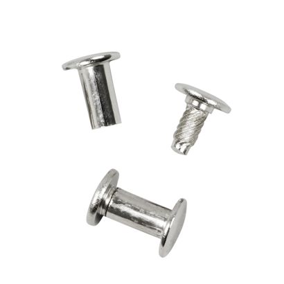 Busschroeven met inslagkop, vernikkeld 9 mm