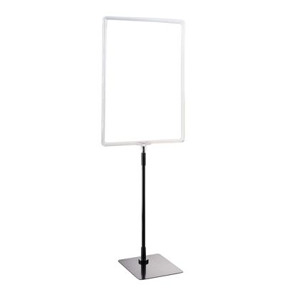 Posterframe met voet en houder (set) A3 null | null | onderstel: zwart