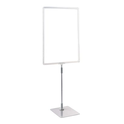 Posterframe met voet en houder (set) A3 null | null | onderstel: grijs