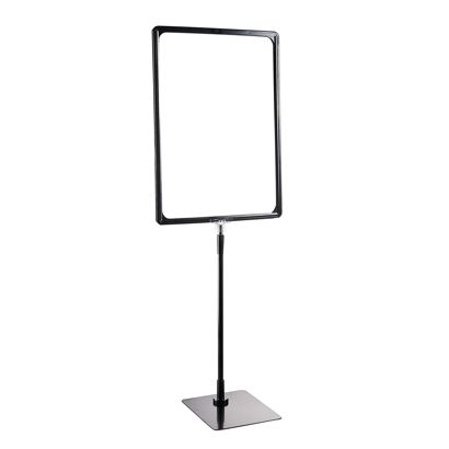 Posterframe met voet en houder (set) A3 null | null | onderstel: zwart