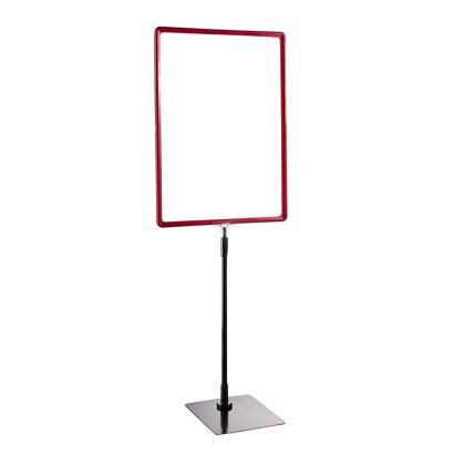 Posterframe met voet en houder (set) A3 null | null | onderstel: zwart
