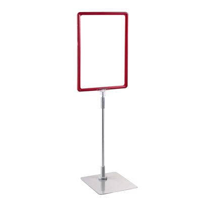 Posterframe met voet en houder (set) A5 null | null | onderstel: grijs