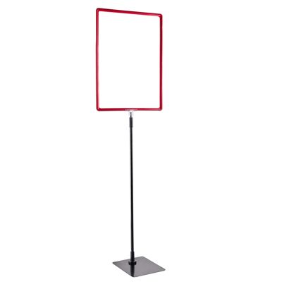 Posterframe met voet en houder (set) A3 null | null | onderstel: zwart