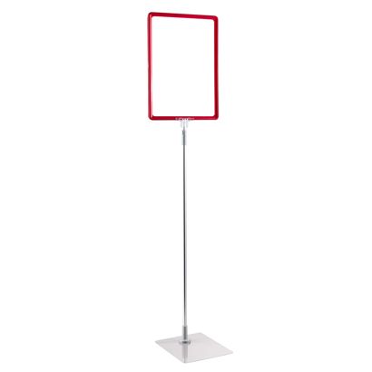 Posterframe met voet en houder (set) A4 null | null | onderstel: grijs