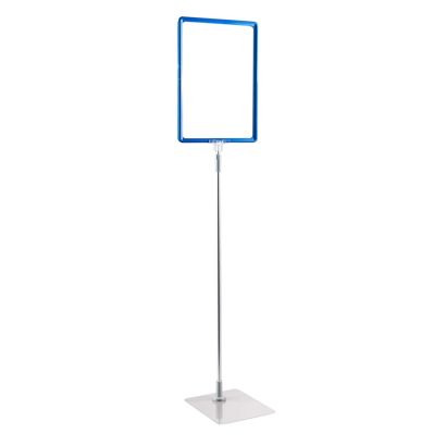 Posterframe met voet en houder (set) A4 null | null | onderstel: grijs