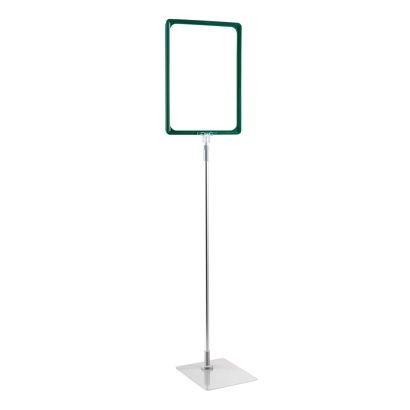 Posterframe met voet en houder (set) A4 null | null | onderstel: grijs