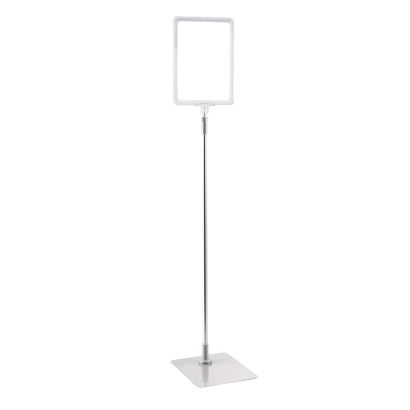 Posterframe met voet en houder (set) A5 null | null | onderstel: grijs