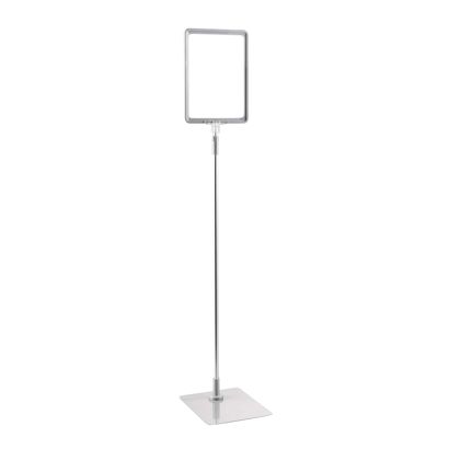 Posterframe met voet en houder (set) A5 null | null | onderstel: grijs