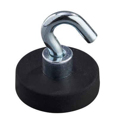 Magneet met rubbercoating met haak 22 mm | null