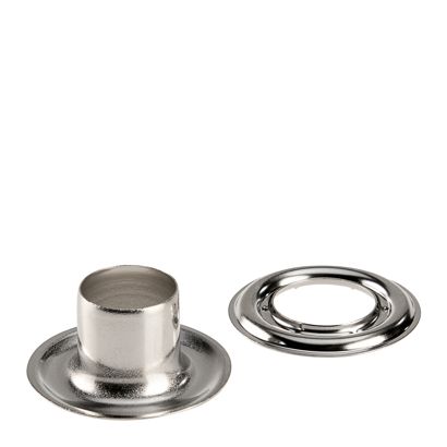 Roestvrijstalen zeilringen, zelftappend, messing null | Ronde zeilringen #3XL (⌀ 11,3 mm) met 11,5 mm extra lange schacht