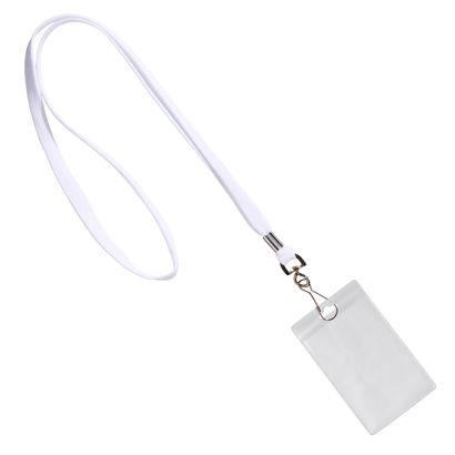 Badges met draagband staand formaat | null | 86 x 54 mm