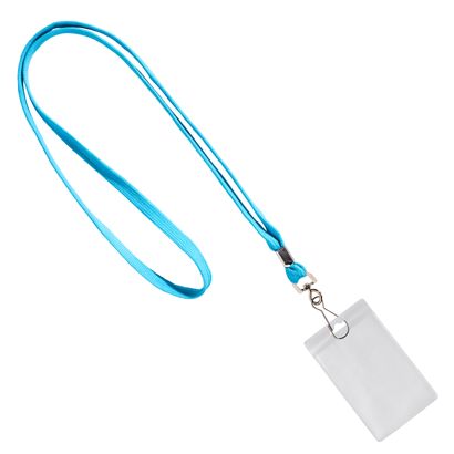 Badges met draagband staand formaat | null | 86 x 54 mm