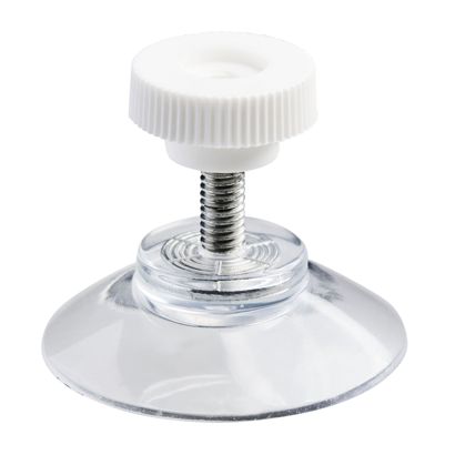 Zuignap met kartelmoer null | 30 mm | M4, 10 mm lang