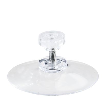 Zuignap met kartelmoer null | 40 mm | M4, 10 mm lang