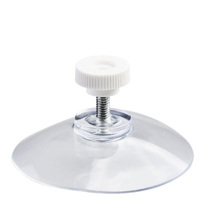 Zuignap met kartelmoer null | 40 mm | M4, 10 mm lang