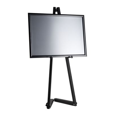 Mobiele ezel van aluminium met inklapbaar frame null | A2 420 x 594 mm | 1.000 mm