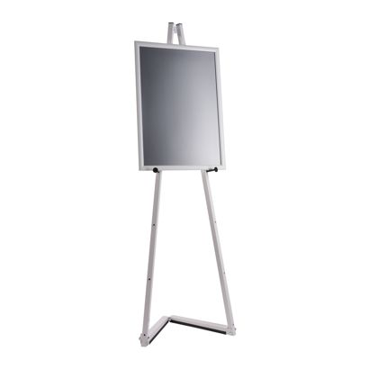 Mobiele ezel van aluminium met inklapbaar frame null | A2 420 x 594 mm | 1.500 mm