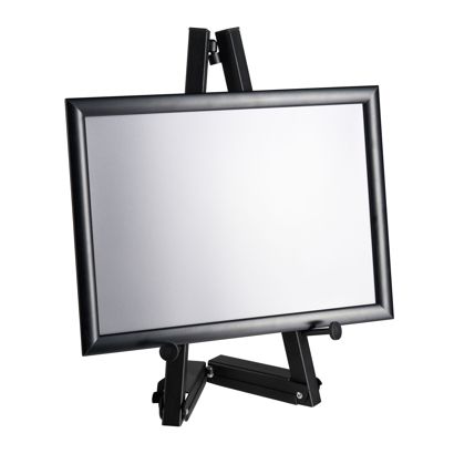 Mobiele ezel van aluminium met inklapbaar frame null | A3 297 x 420 mm | 500 mm
