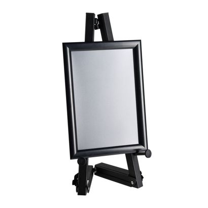 Mobiele ezel van aluminium met inklapbaar frame null | A4 210 x 297 mm | 500 mm
