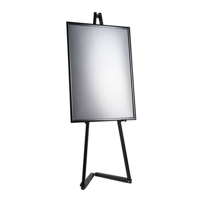Mobiele ezel van aluminium met inklapbaar frame  