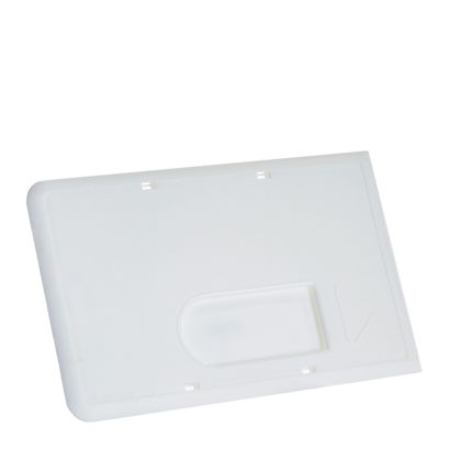 Pashouder van hard plastic met uitsparing null