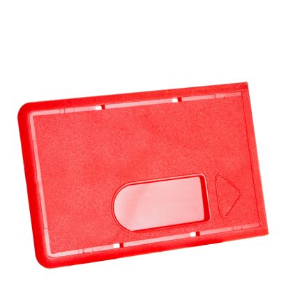 Pashouder van hard plastic met uitsparing null