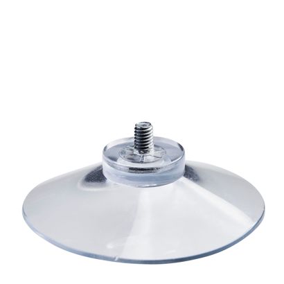 Zuignap met schroefdraad 50 mm | M4, 6 mm lang