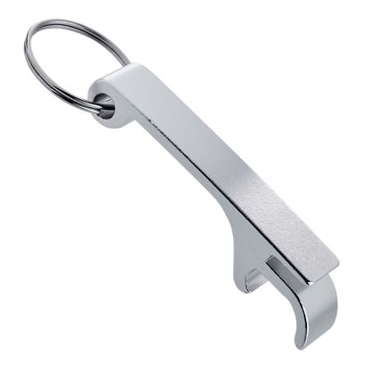 Flesopener sleutelhanger met blikopener null
