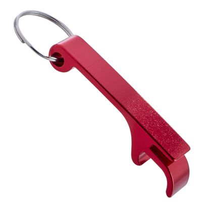 Flesopener sleutelhanger met blikopener null